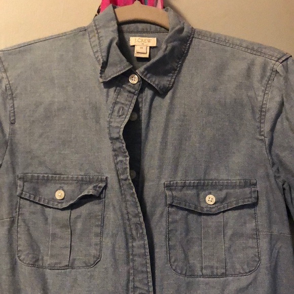 J. Crew Tops - Jcrew chambray button up